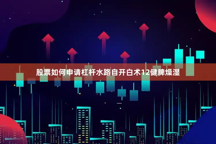 股票如何申请杠杆水路自开白术12健脾燥湿